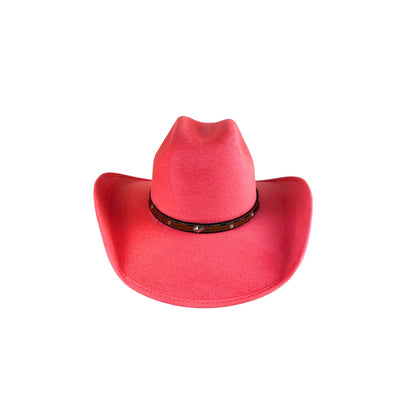 Austin Cowboy Hat- Barbie Pink