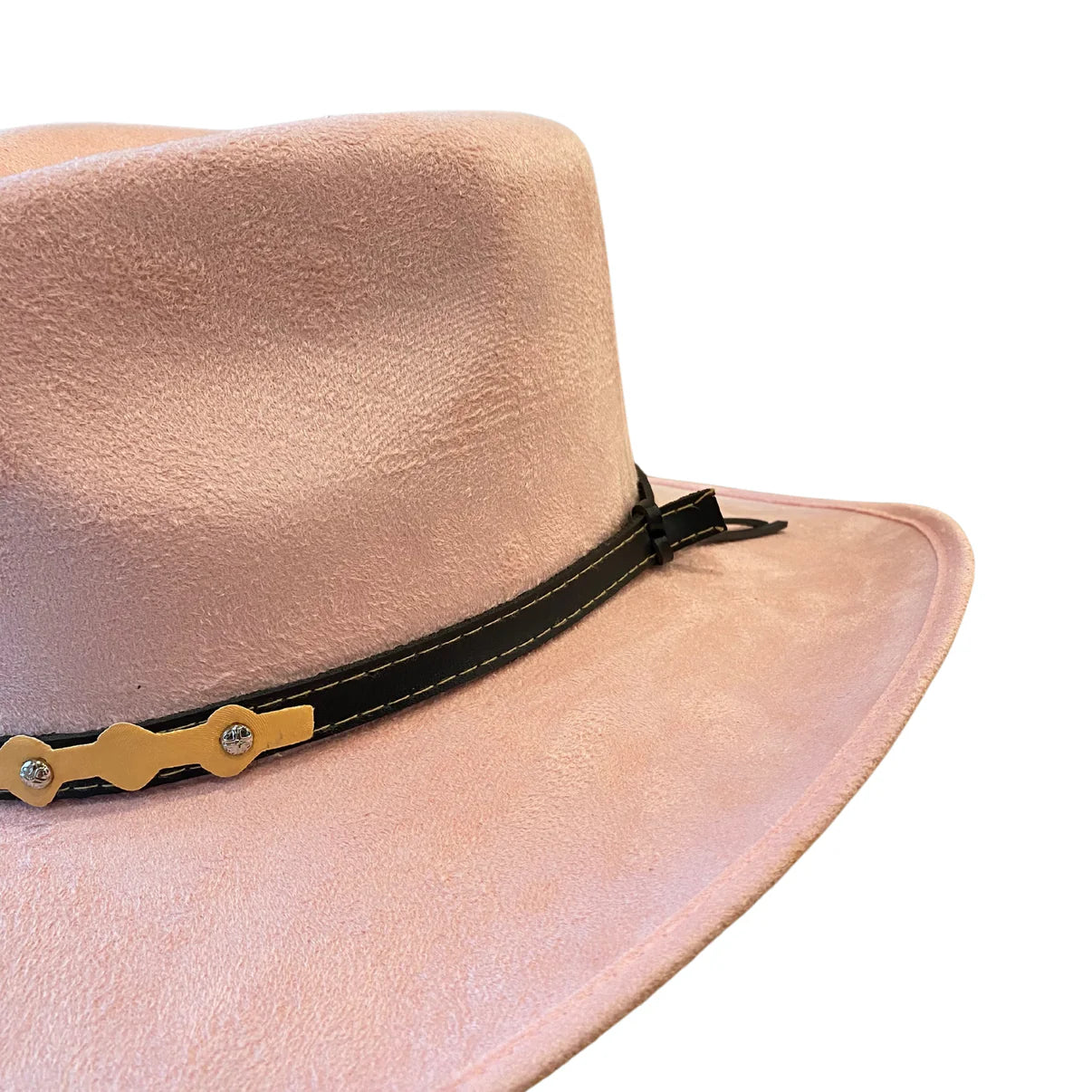 Amarillo Cowboy Rancher Hat- Blush Pink