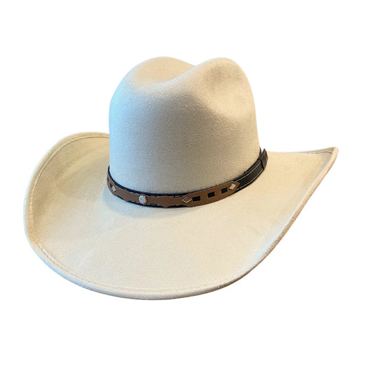 Austin Cowboy Hat- Cream