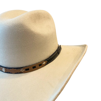 Austin Cowboy Hat- Cream