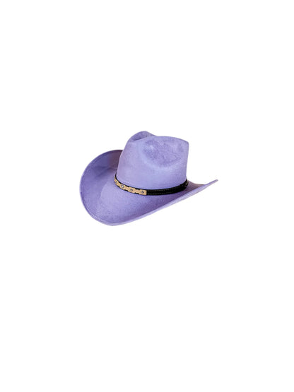 Santa Fe Cowboy Rancher Hat- Lavender