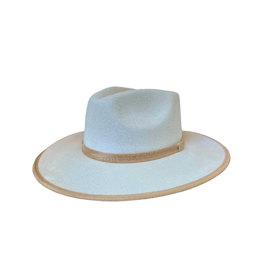 Rancher Hat -Duo Tone - Ivory + Cappuccino