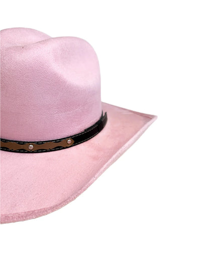 Austin Cowboy Hat- Blush Pink