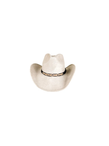 Santa Fe Cowboy Rancher Hat- Ivory