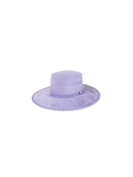 Flat Top Hat- Lavender