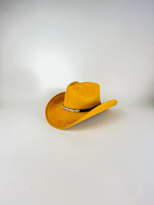 Santa Fe Cowboy Rancher Hat- Mustard