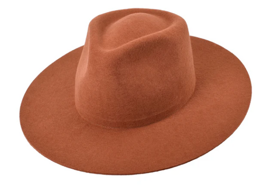 The Paige Rancher - Wool Felt - Brick