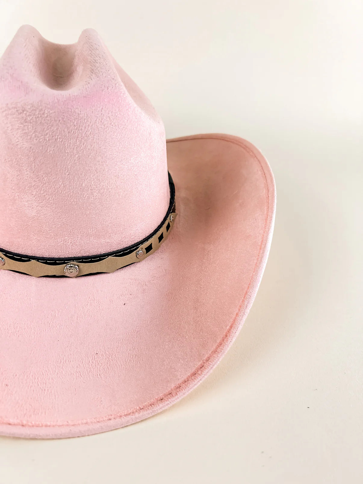 Texana Cowboy Hat- Blush Pink