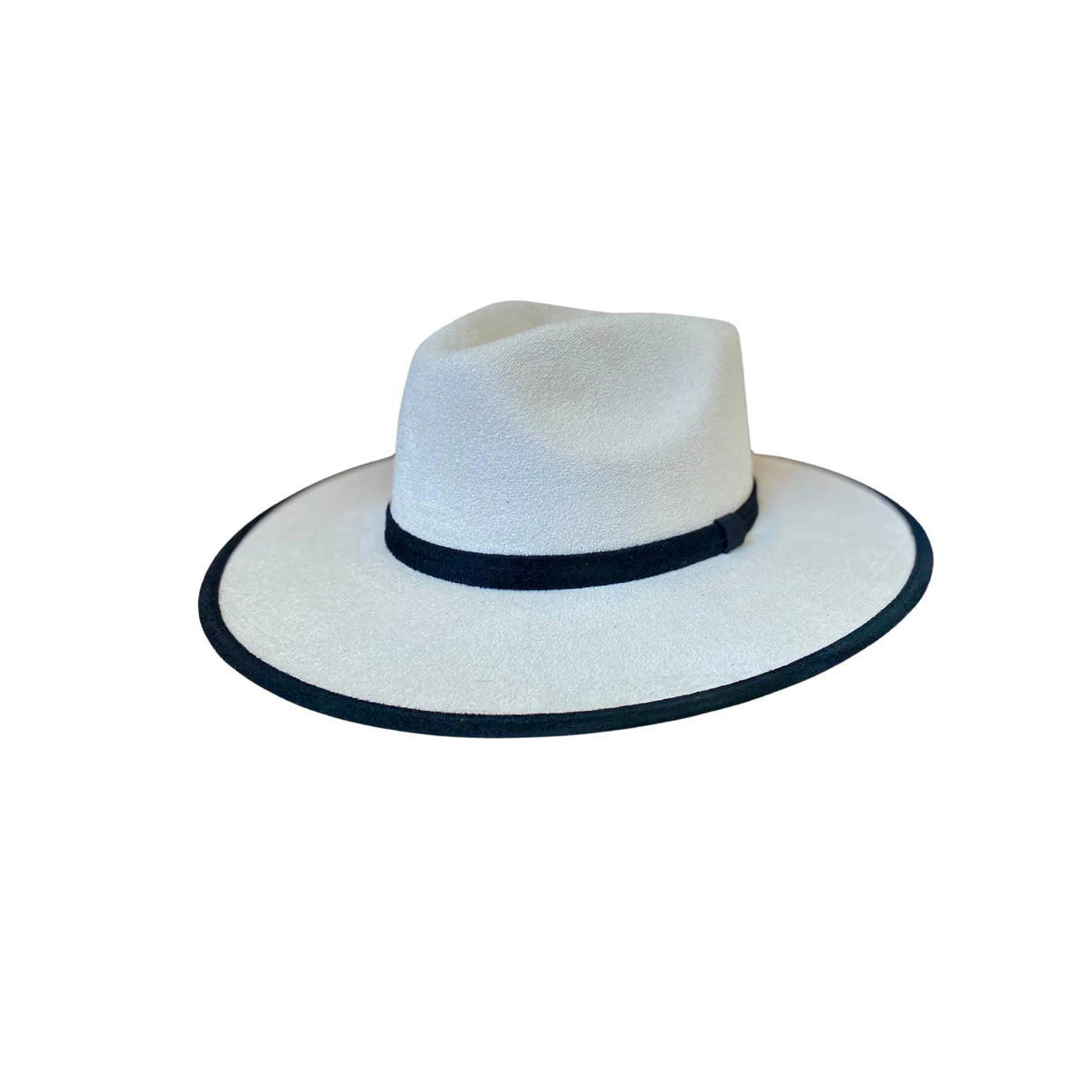 Rancher Hat Ivory + Black