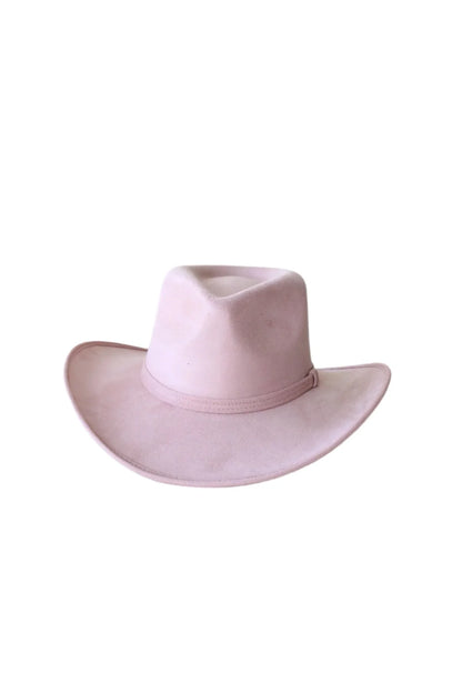 Amarillo Cowboy Rancher Hat- Pale Dusty Rose