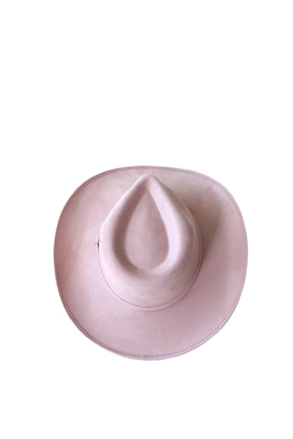 Amarillo Cowboy Rancher Hat- Pale Dusty Rose