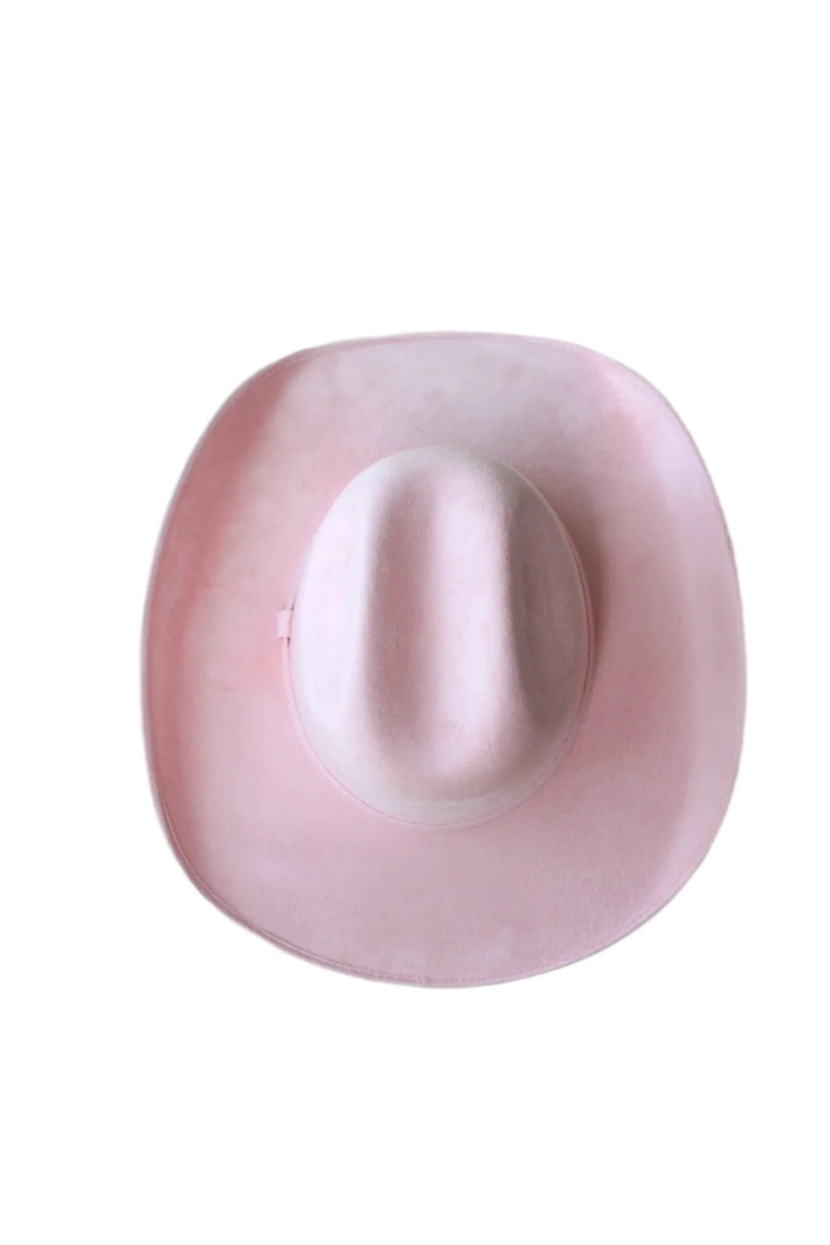 Austin Cowboy Hat- Blush Pink w/o Band