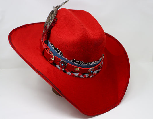 Cardenal-Texana Vegan Suede