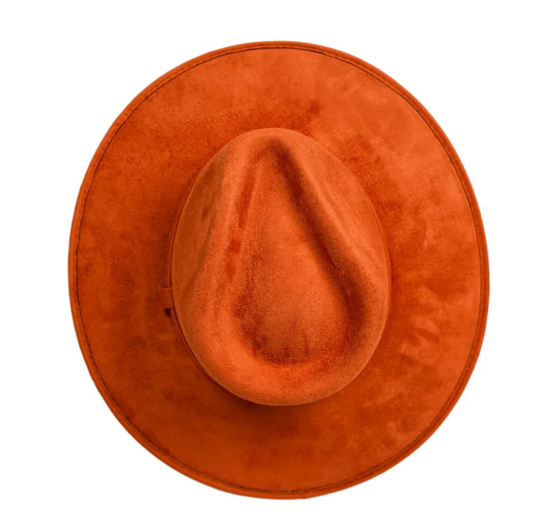 The Paige Rancher - Wool Felt - Orange