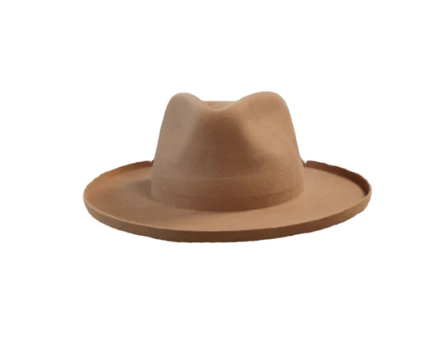 The Tucson Pencil Brim Rancher - Wool Felt - Tan