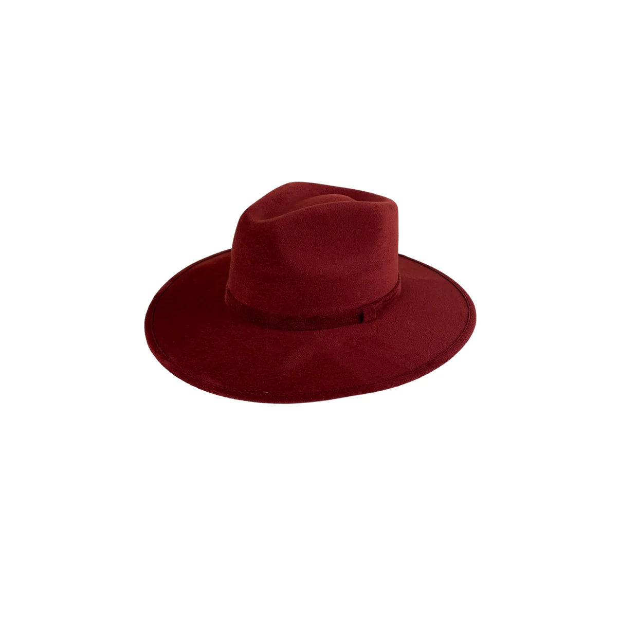 Rancher Hat - Burg. Red