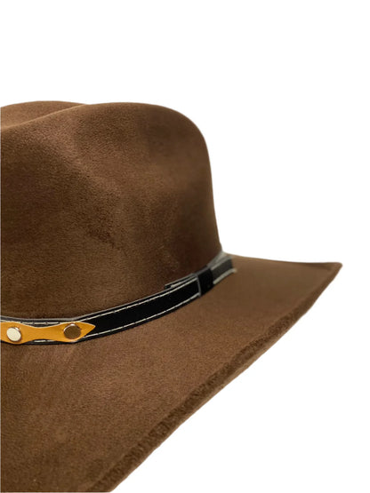 Austin Cowboy Hat- Chocolate Brown