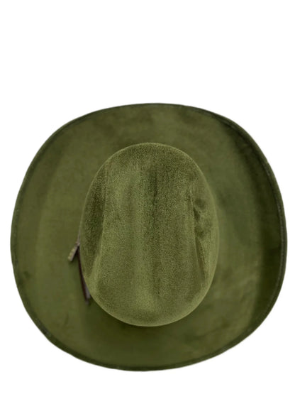 Austin Cowboy Hat- Olive Green